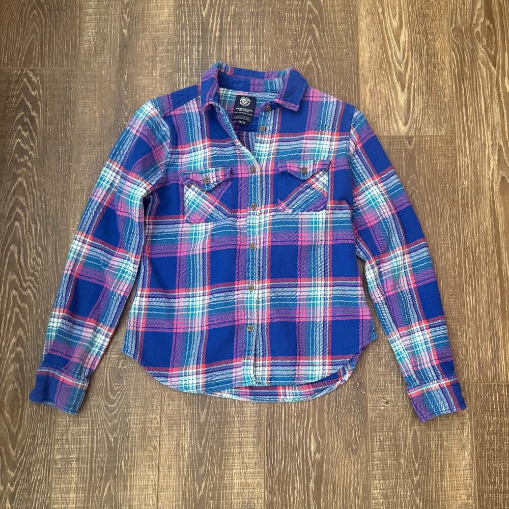 American Eagle Favorite Fit Flannel Shirt – Size M